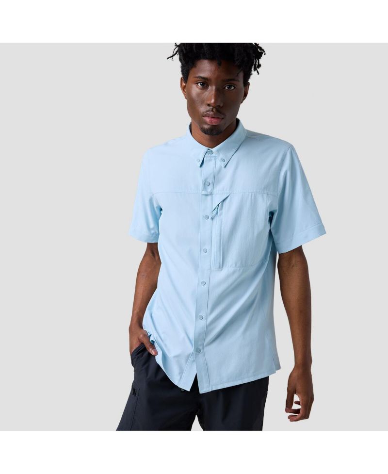 Men's Tahoe Woven Convertible Long-Sleeve Snap-Up Performance Shirt