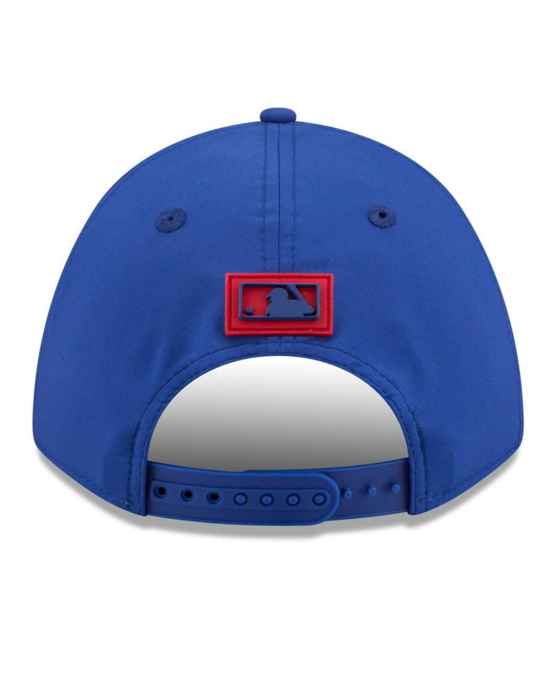 Men's Royal Chicago Cubs 2026 Clubhouse 9FORTY A-Frame Adjustable Hat