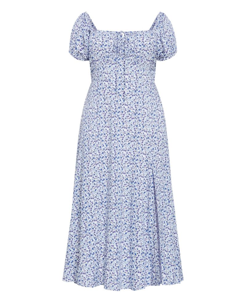 Women's Abbie Short Sleeve Floral Print Maxi Dress