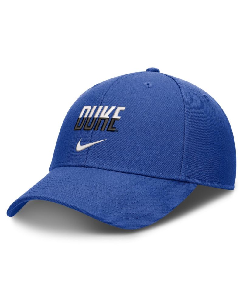 Men's and Women's Royal Duke Blue Devils 2026 On-Field Gameday Rise Adjustable Hat