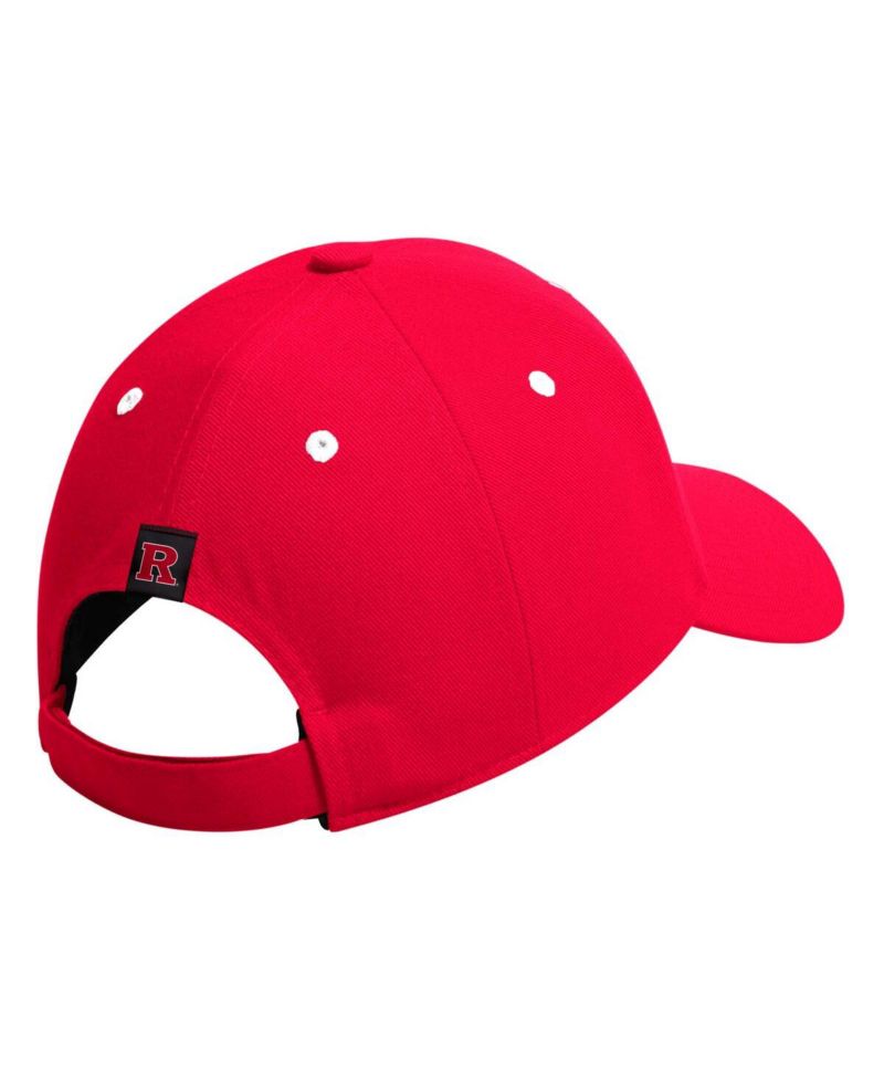 Men's Scarlet Rutgers Scarlet Knights Seasonal Half Font Adjustable Hat