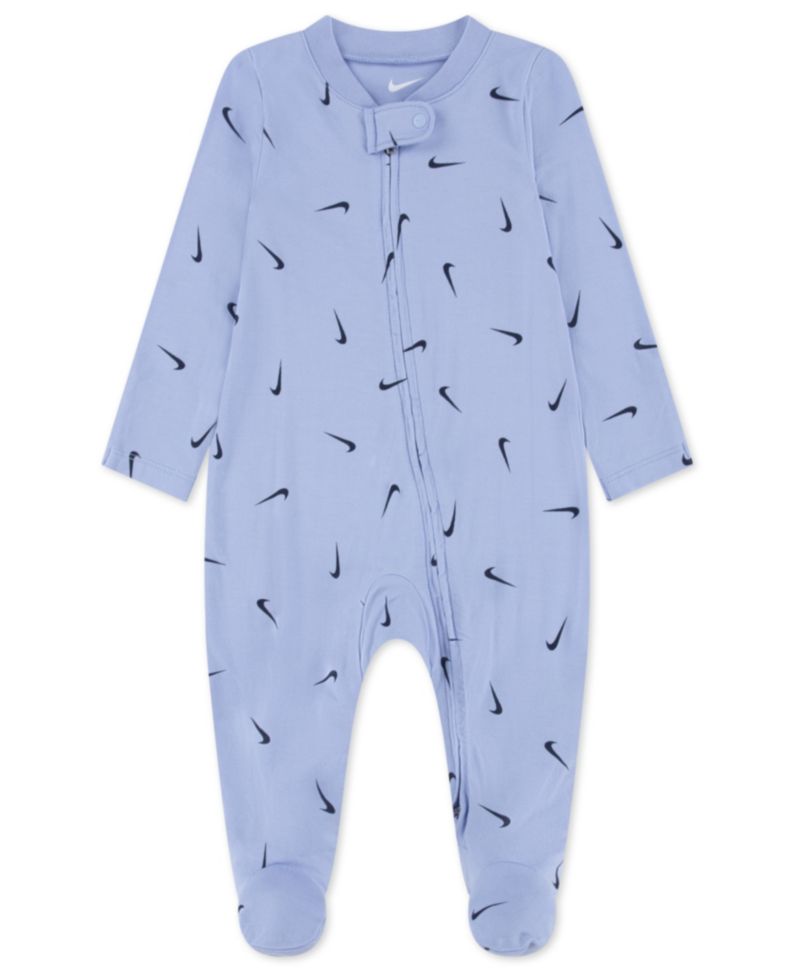Baby Boys' and Baby Girls' Printed Viscose Footed Coverall
