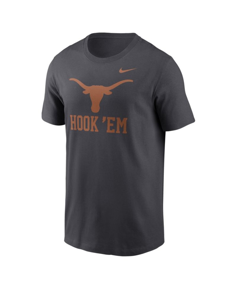 Men's Anthracite Texas Longhorns Primetime Logo Mantra T-Shirt
