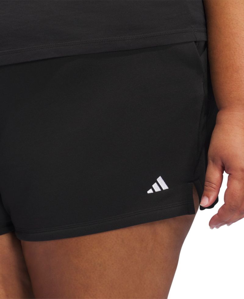 Plus Size Essentials Small Logo Shorts