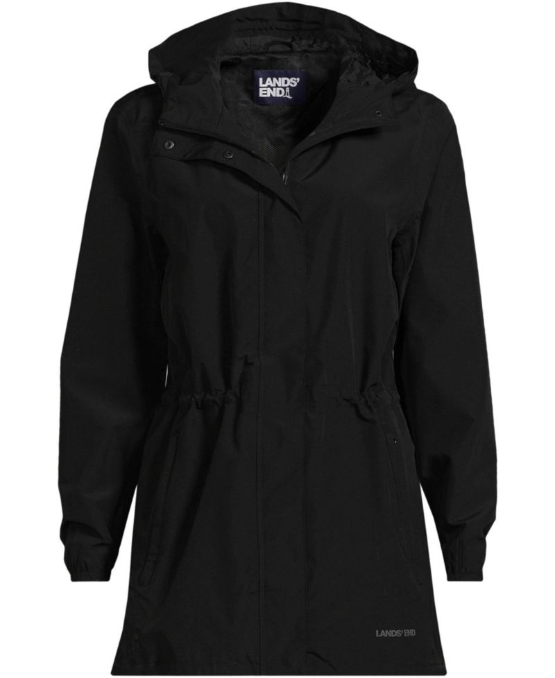 Women's Waterproof Hooded Packable Raincoat
