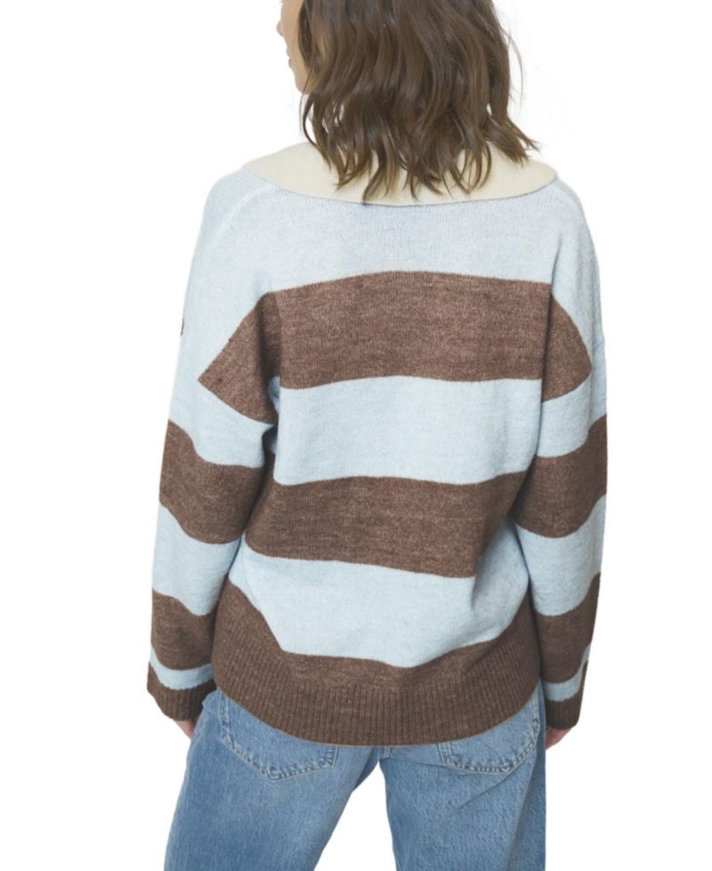 Women's Marley Striped Rugby Sweater