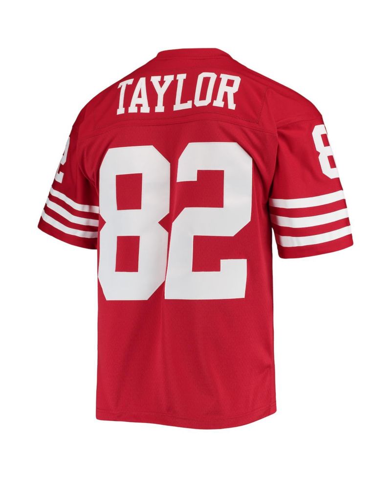 Men's John Taylor Scarlet San Francisco 49ers 1990 Legacy Replica Jersey