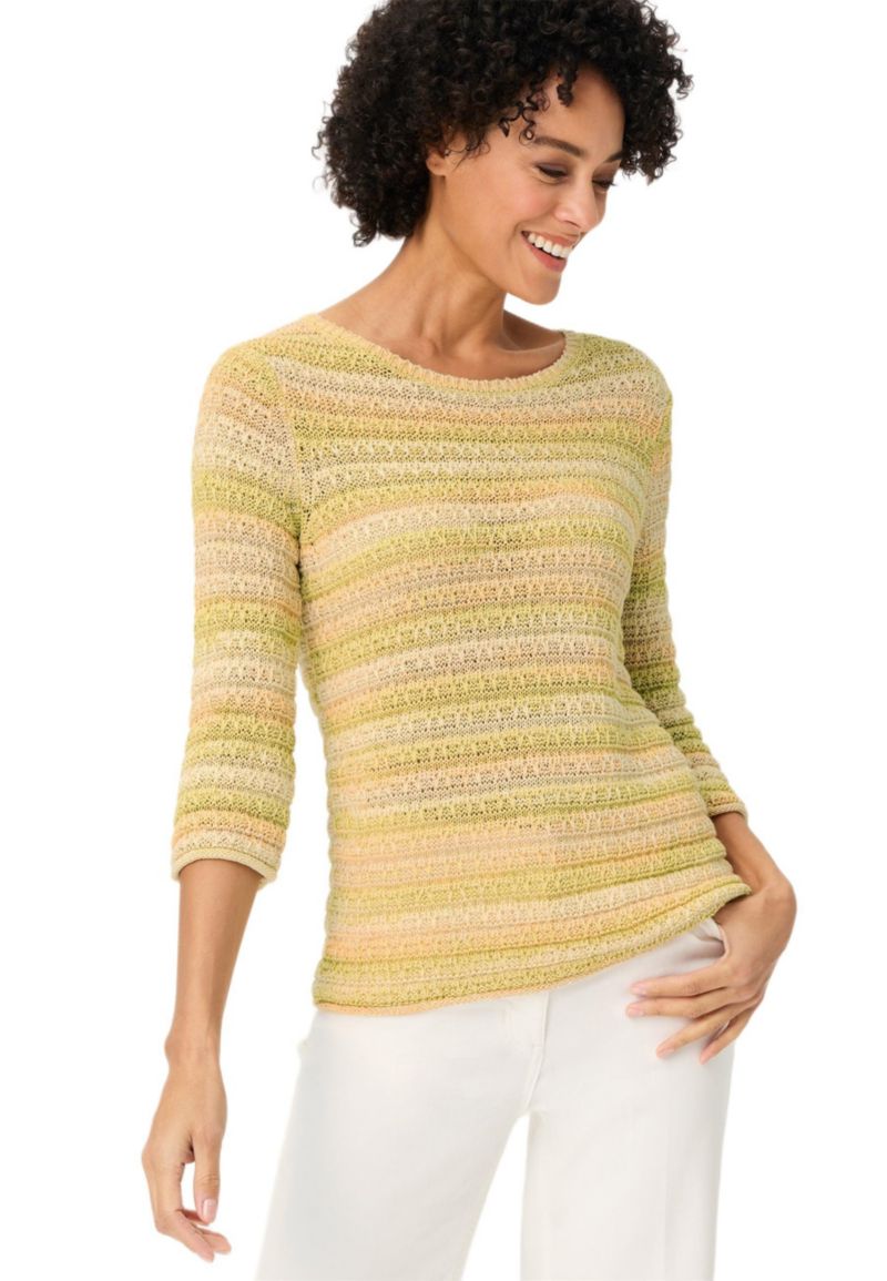 Women's Ombre Stripe Sweater