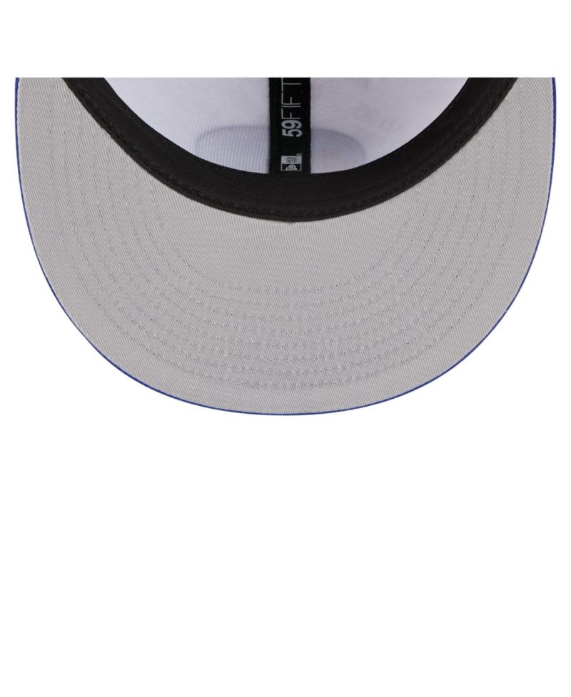 Men's White/Royal Golden State Warriors Repeat 59Fifty Fitted Hat