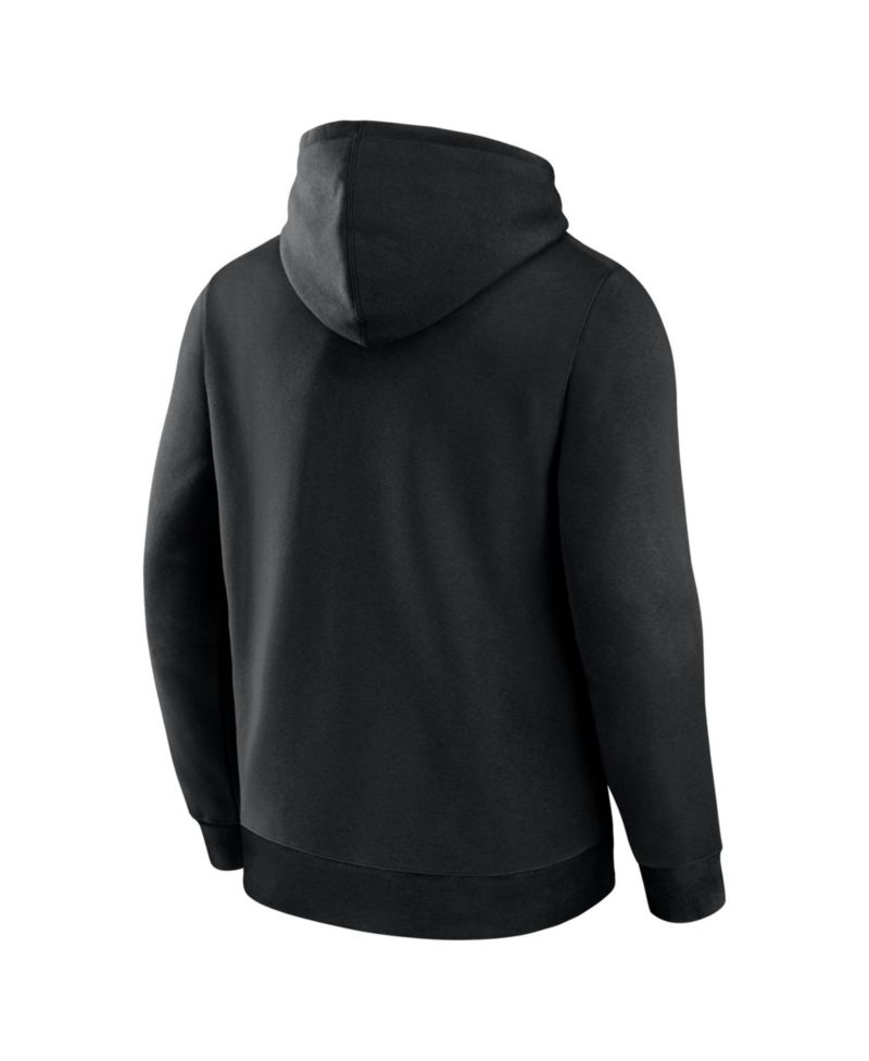 Men's Black Carolina Panthers Primary Logo Hoodie