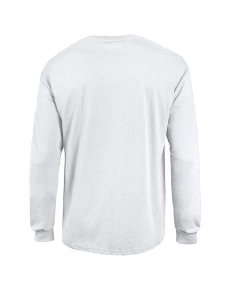 Men's White Indianapolis Colts Arch Over Logo Long Sleeve T-Shirt