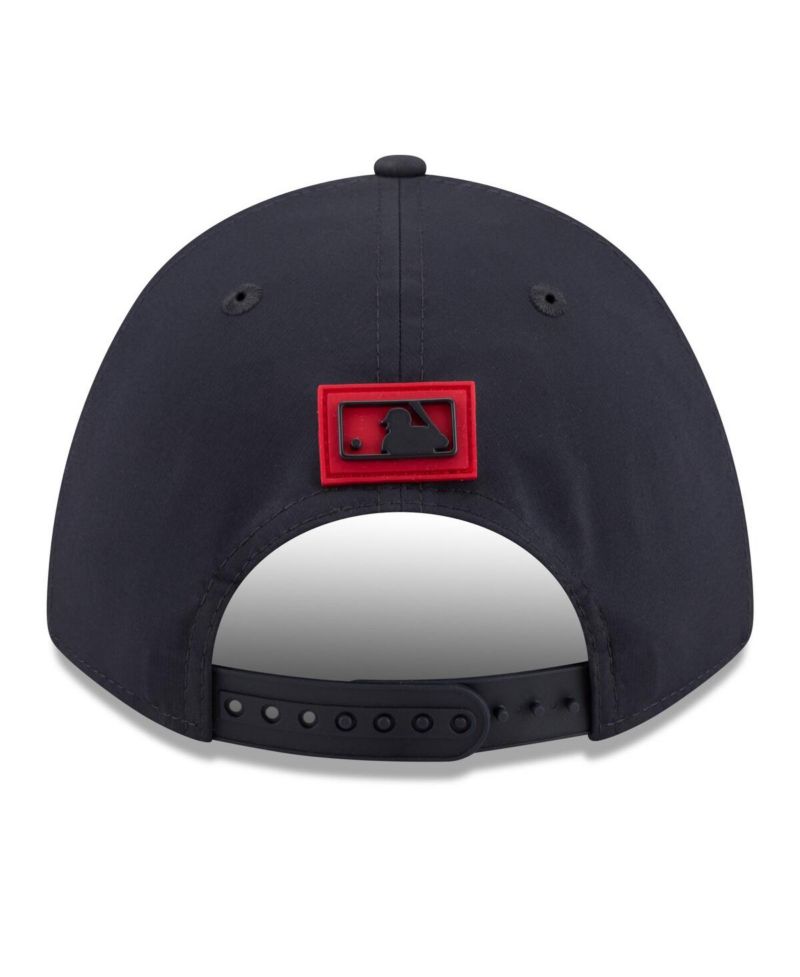 Men's Navy Minnesota Twins 2026 Clubhouse 9FORTY A-Frame Adjustable Hat