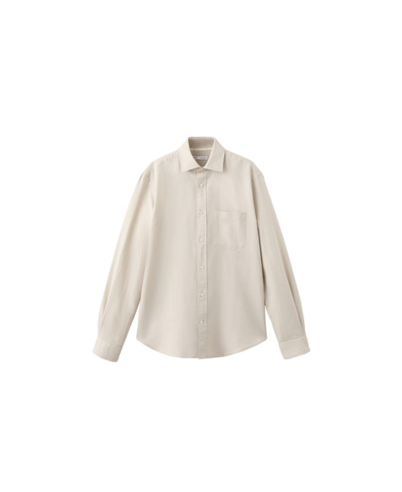 Men's Pocket Linen Shirt