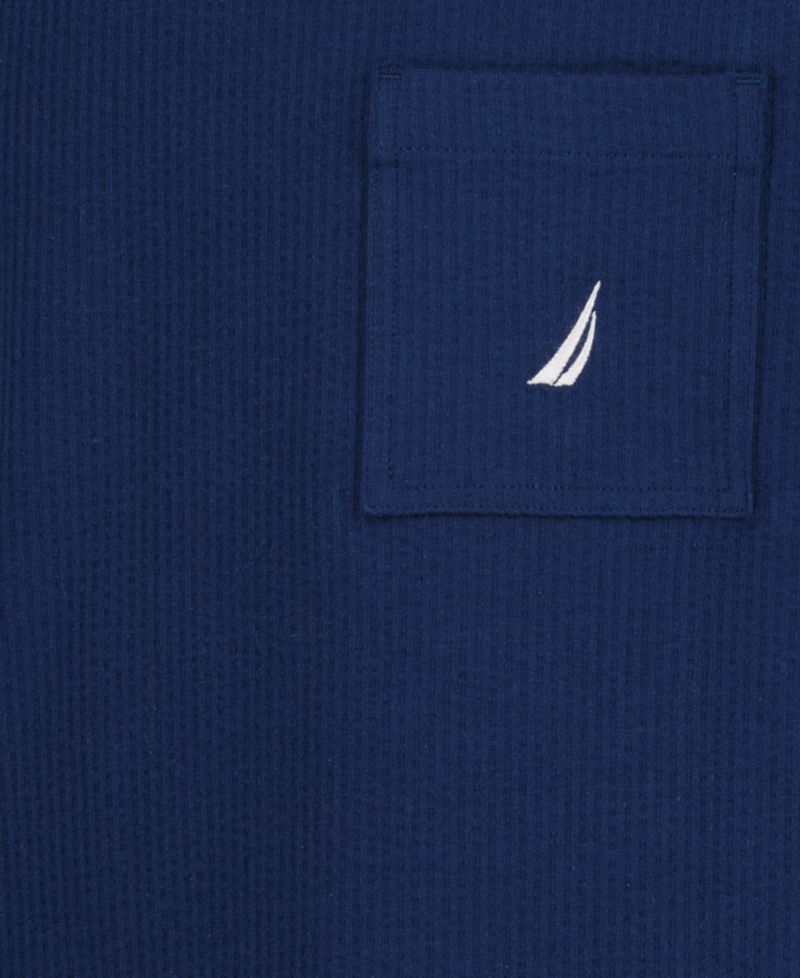 Boys 8-20 Solid Seersucker Knit Tee