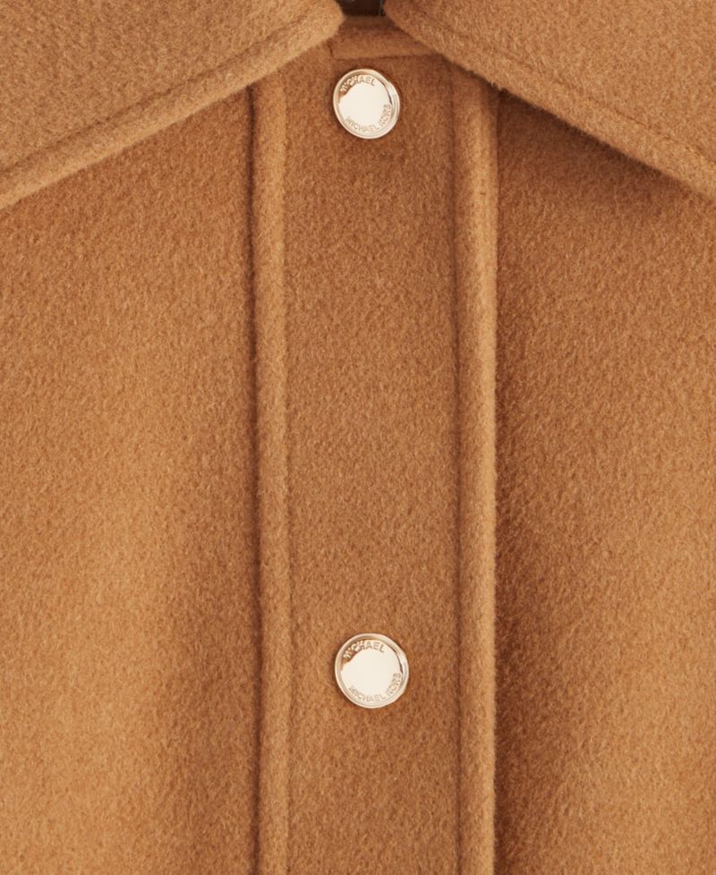 Women's Collared Button-Front Coat