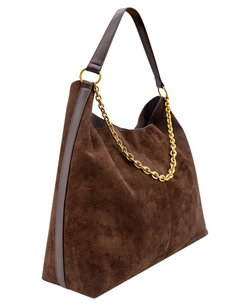 Sava Suede Large Tote Handbag