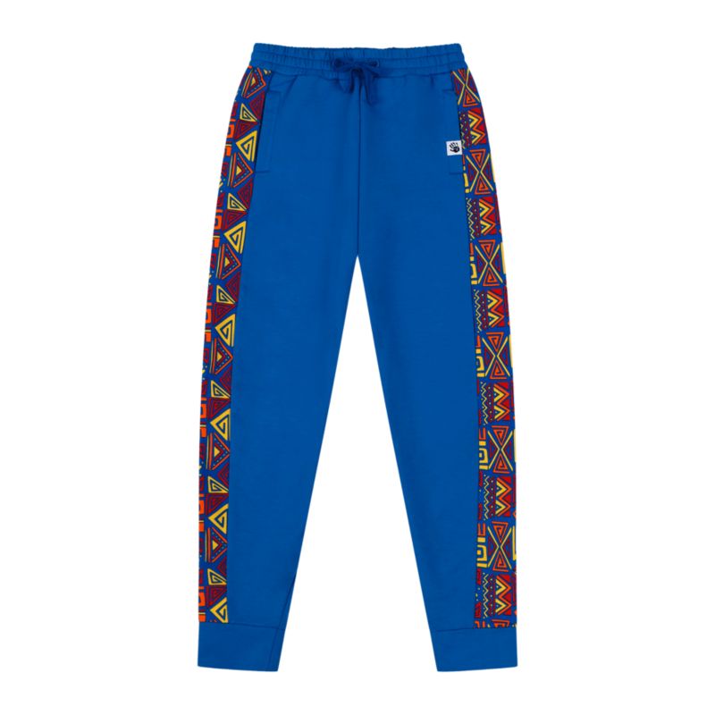 Boys Crewneck Sweatshirt and Jogger Pants Set - Blue Multicolor