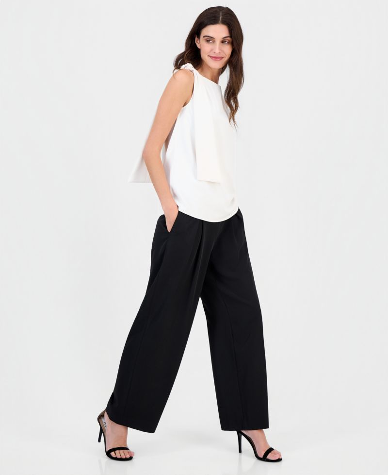 Women's Tie-Shoulder Sleeveless Blouse