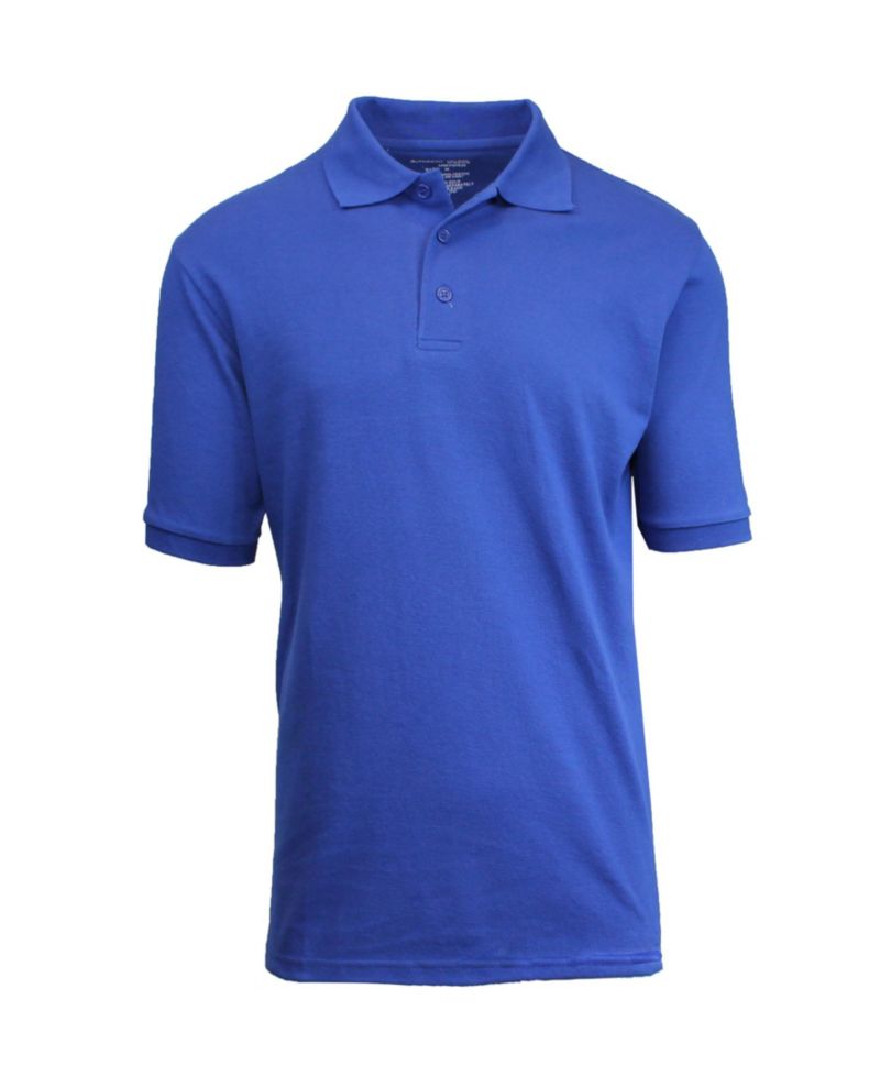 Men's Short Sleeve Pique Polo Shirts