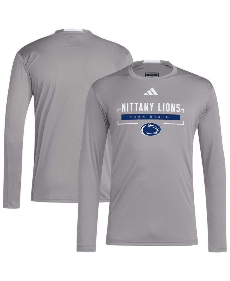 Men's Gray Penn State Nittany Lions D4T Long Sleeve T-Shirt