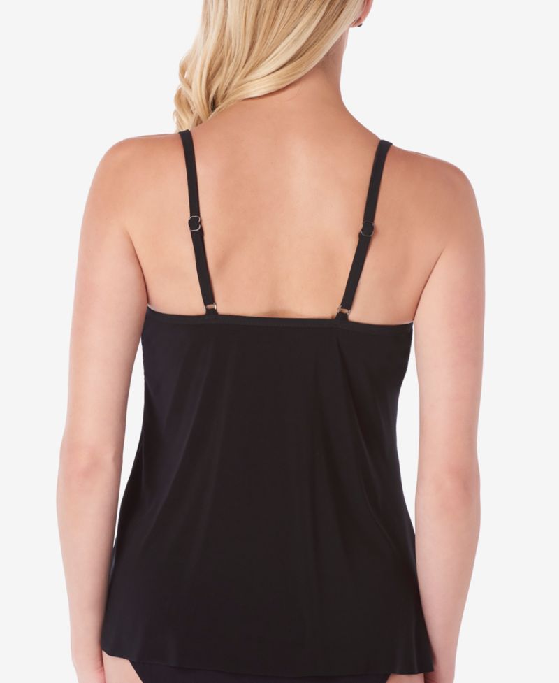 Women's Solids Chloe Tiered Tankini Top