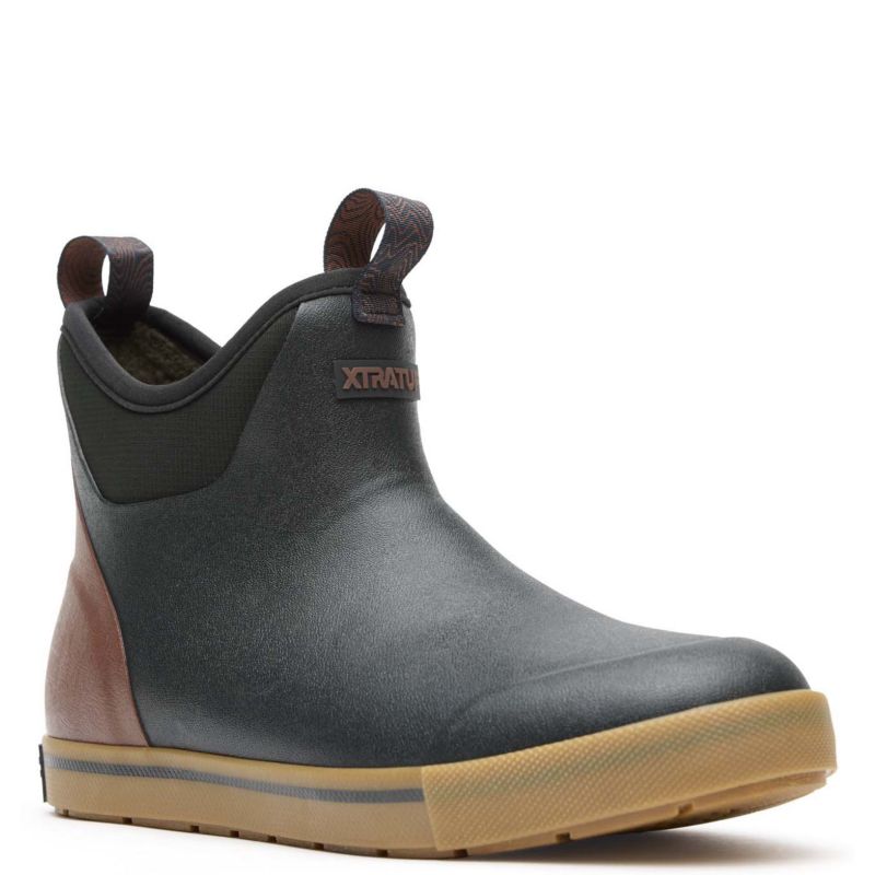 Men's Camp Fleece Lined Ankle Deck Boot