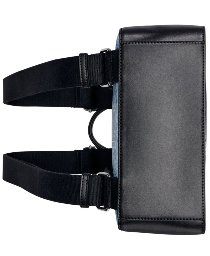 Kyren Denim Signature Backpack Messenger