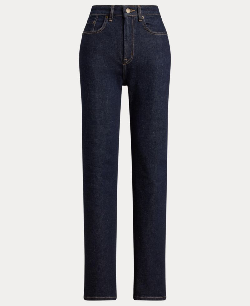 Women's High-Rise Straight-Leg Jeans