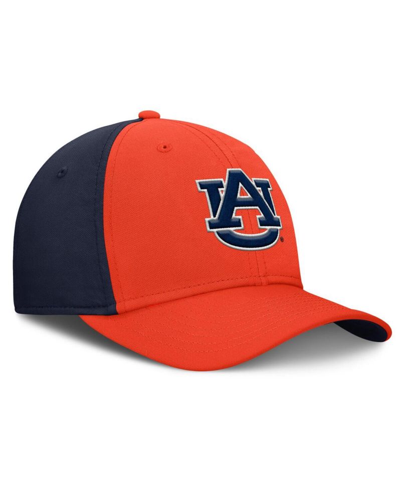 Men's Orange/Navy Auburn Tigers 2025 Sideline Rise Local Dri-FIT Flex Hat