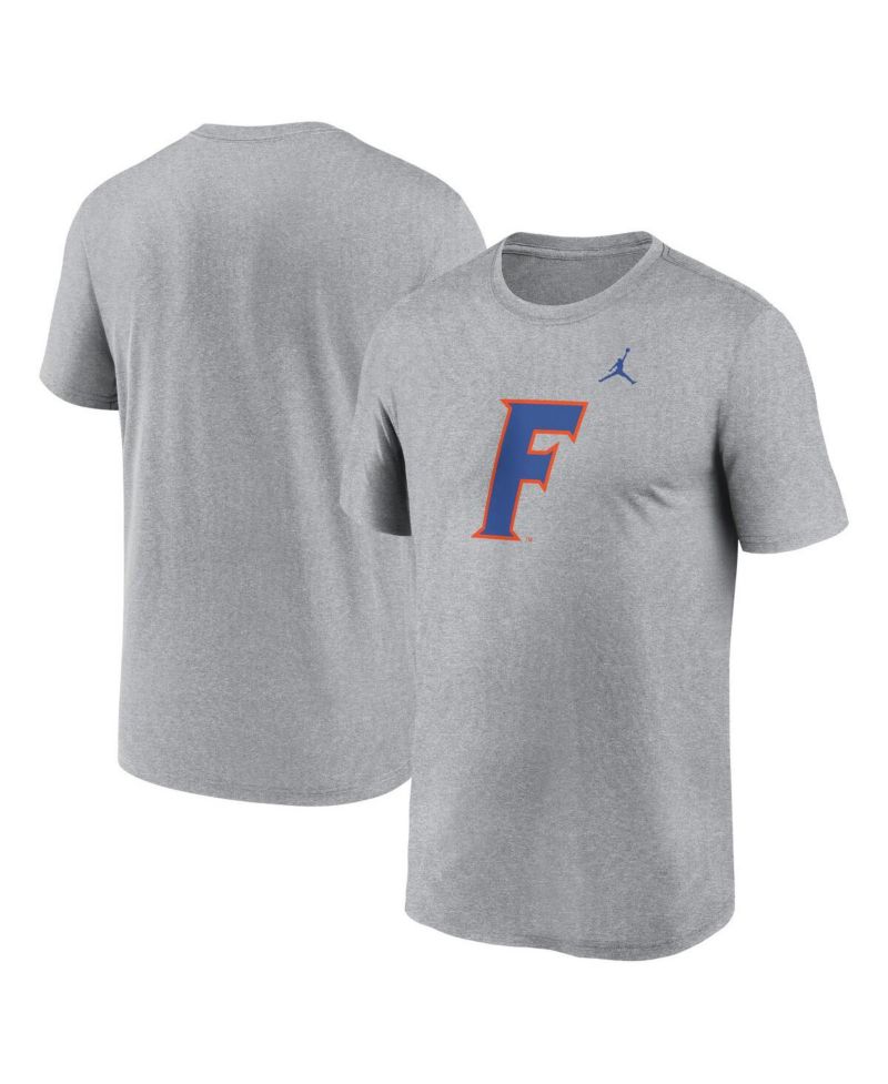 Men's Heather Gray Florida Gators Primetime Legend Alternate Logo T-Shirt