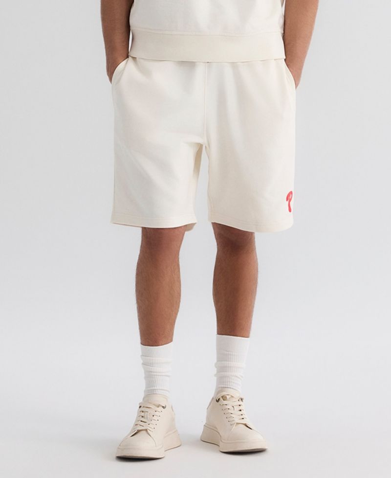 Men's Philadelphia Phillies Iconic French Terry Relaxed-Fit Shorts, 8" Inseam
