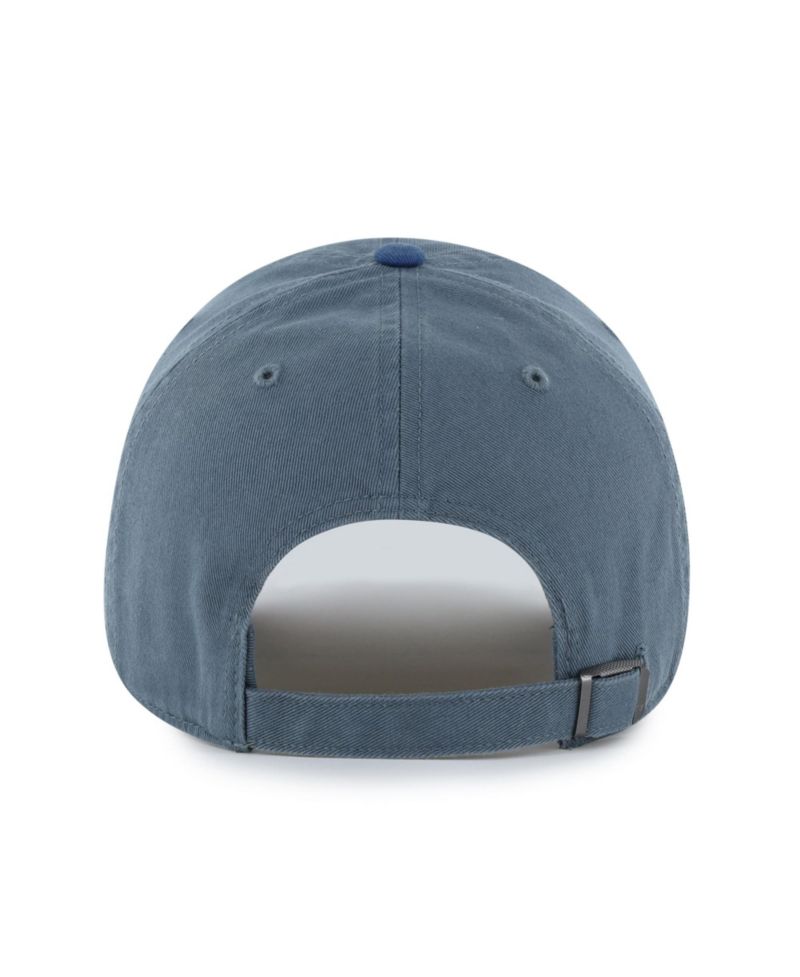 Men's '47 Charcoal/Navy New York Mets Shades of Sport Clean Up Adjustable Hat