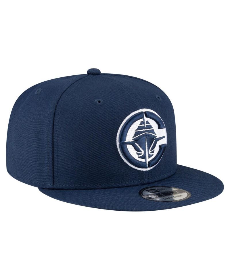 Men's Navy LA Clippers 9FIFTY Snapback Hat