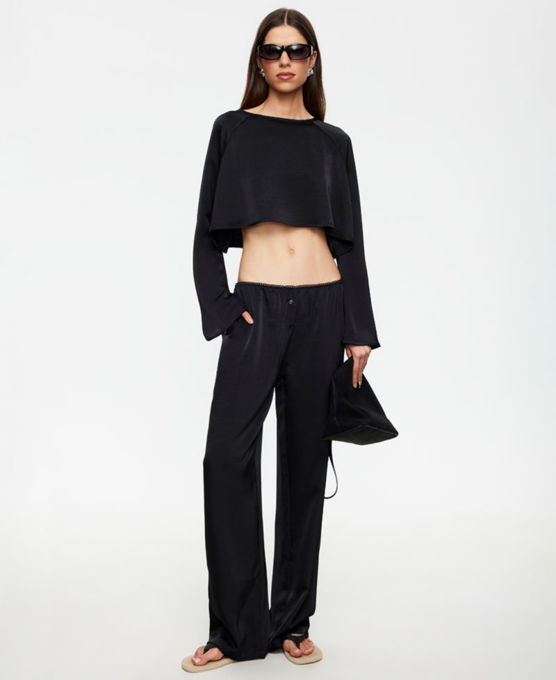 Women's Straight-Leg Pull-On Pants