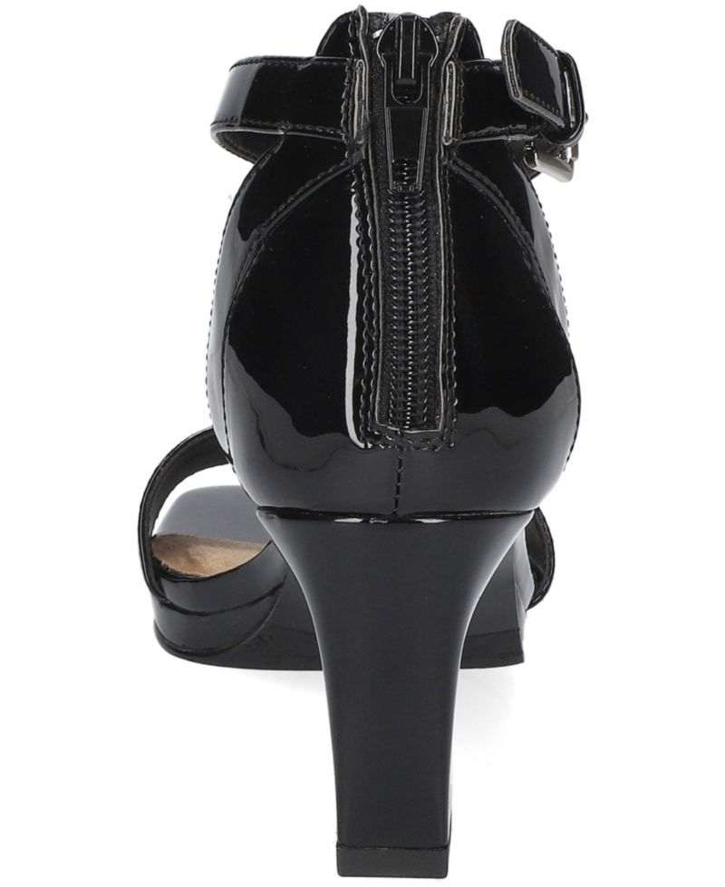 Ro Square Toe Heeled Sandals