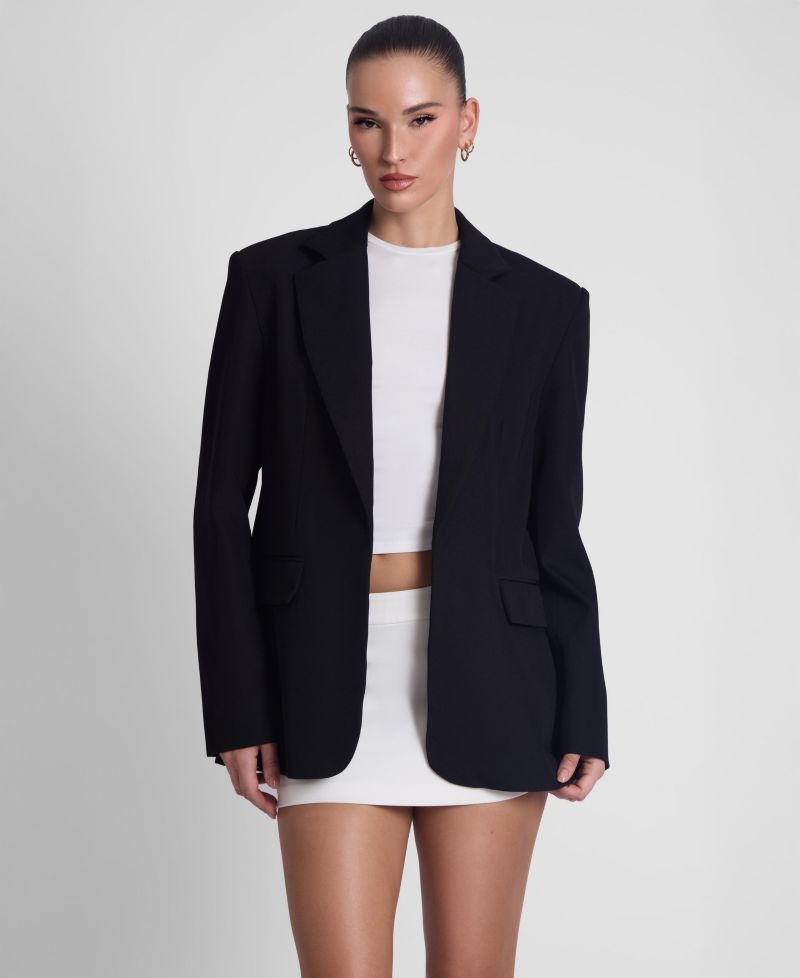 Women's Classic Column Oversized Blazer