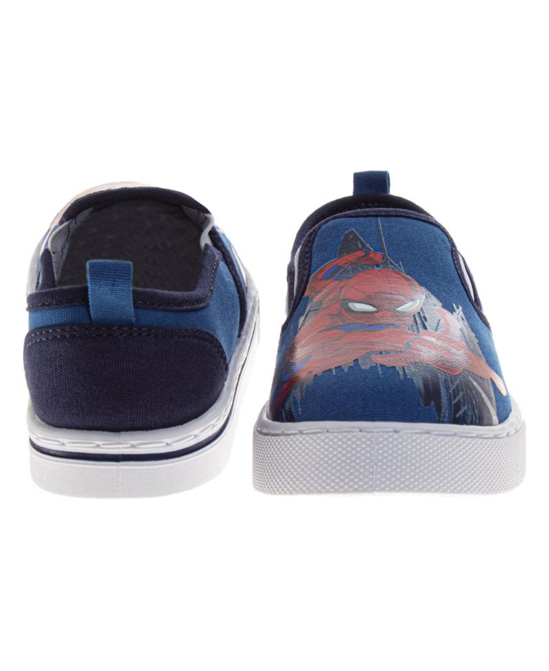 Big Boys Marvel City Guardian Slip On Canvas Shoes