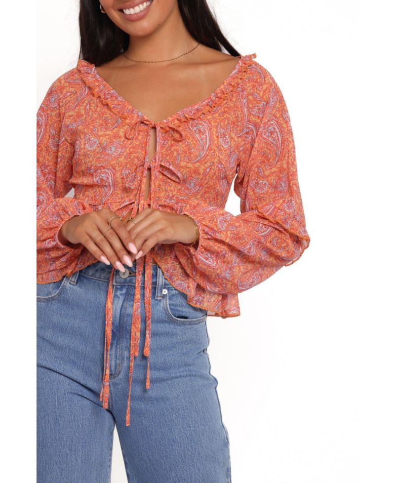 Women's Isolt Tie-Front Top