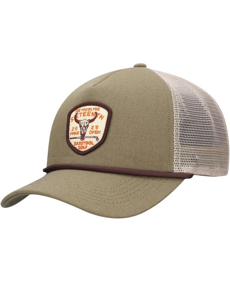 Men's Green WM Phoenix Open Sixteenth Hole Canvas Rope Adjustable Hat