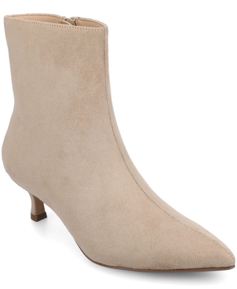 Women's Arely Kitten Heel Pointed Toe Dress Booties
