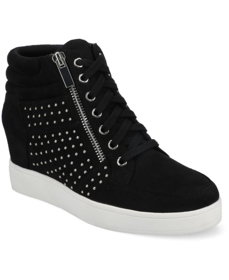 Women's Clarity Wedge Lace Up Sneakers