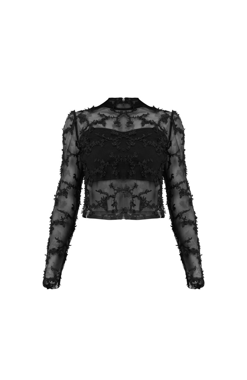 Women's Textured Straight Blouse