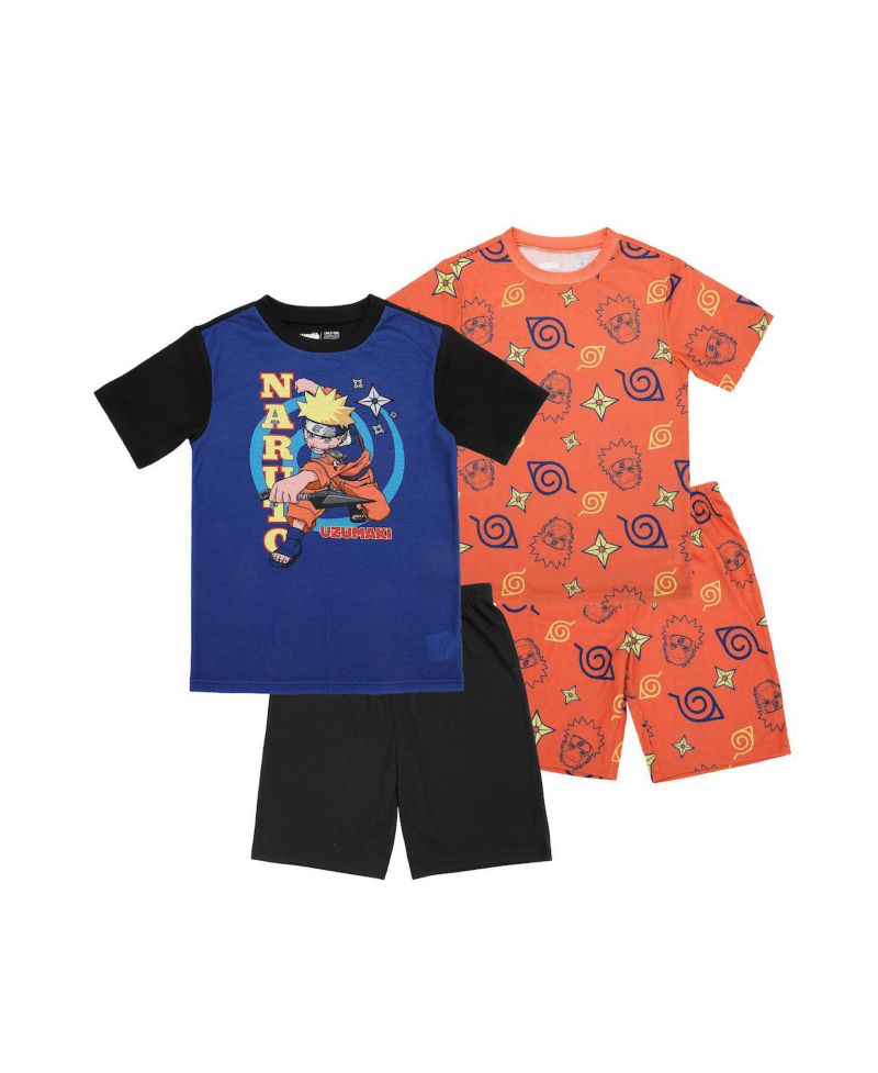 Big Boys Uzumaki 4-Pack Pajama Set-14