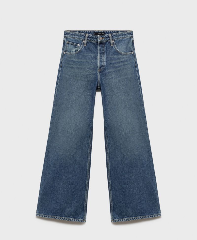 Women's High-Waisted Wide-Leg Jeans