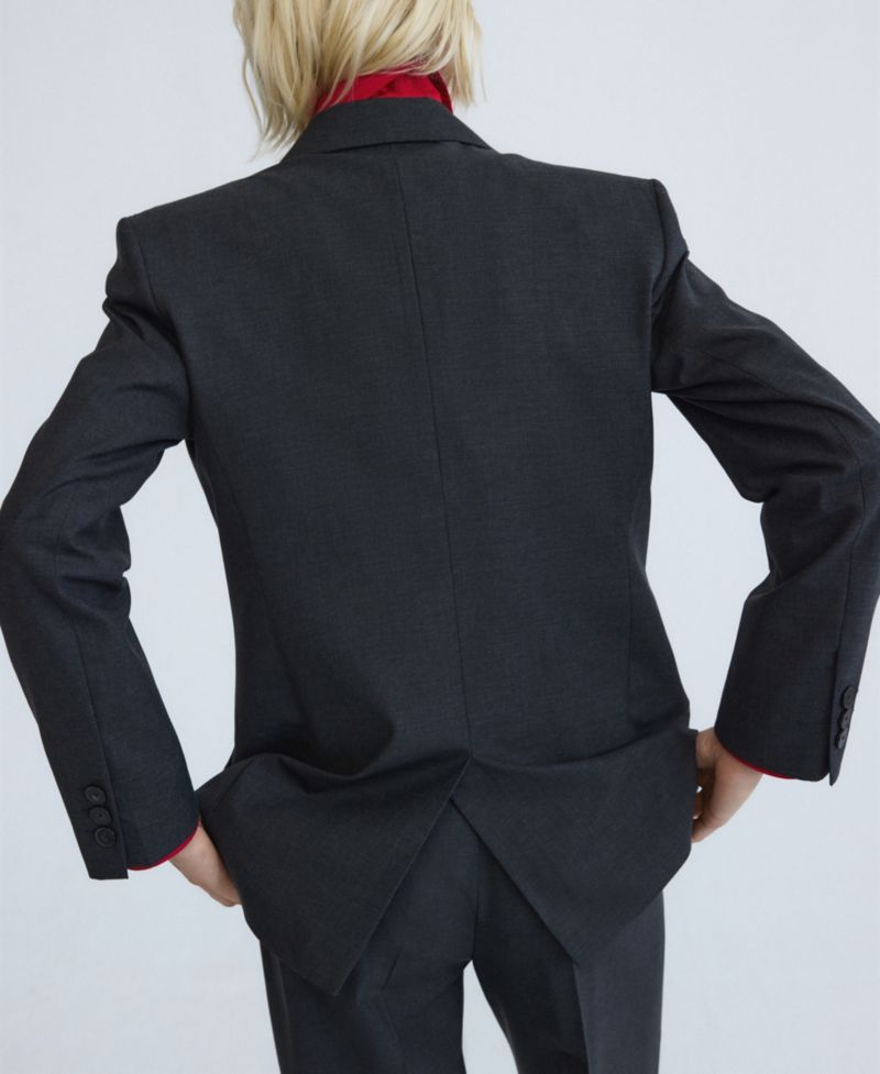 Women's Selection Wide-Leg Wool-Blend Pants