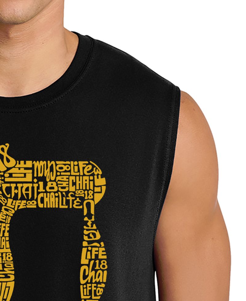 Men's Chai Life Word Art Tank Top