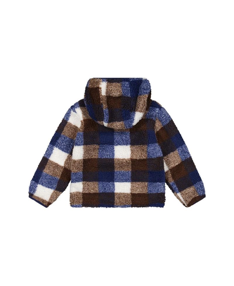 Little and Big Boy 6-14 Reversible Mid-Season Jacket