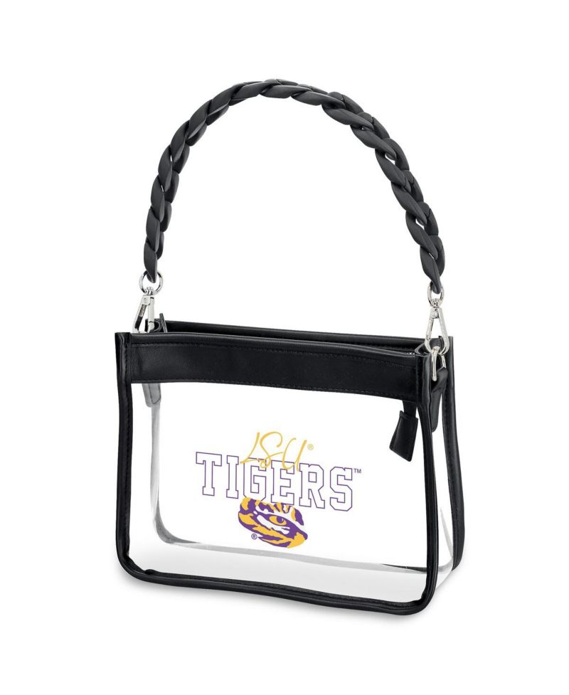 LSU Tigers Plastic Chain Mini Crossbody