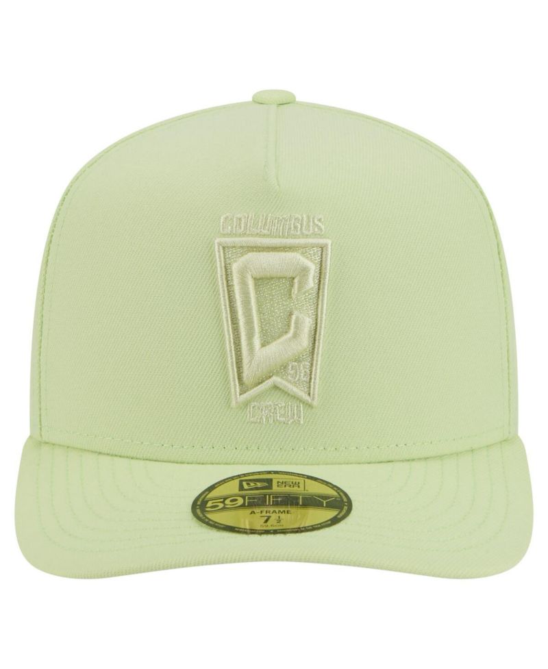 Men's Green Columbus Crew Color Pack A-Frame 59FIFTY Fitted Hat