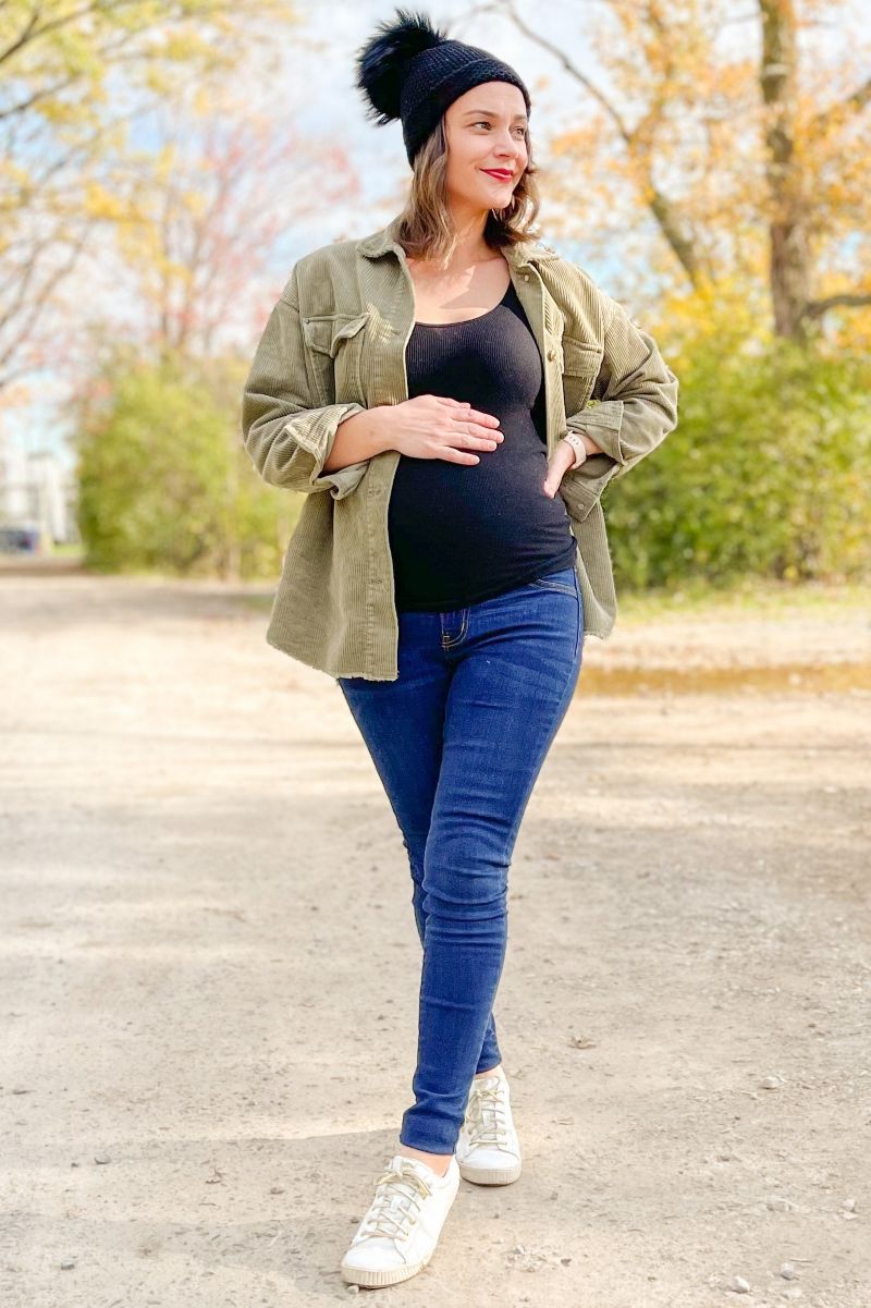 Women's Navy Blue Skinny Jeans